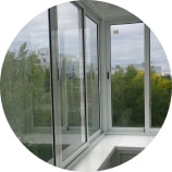 Алюминиевая балконная рама